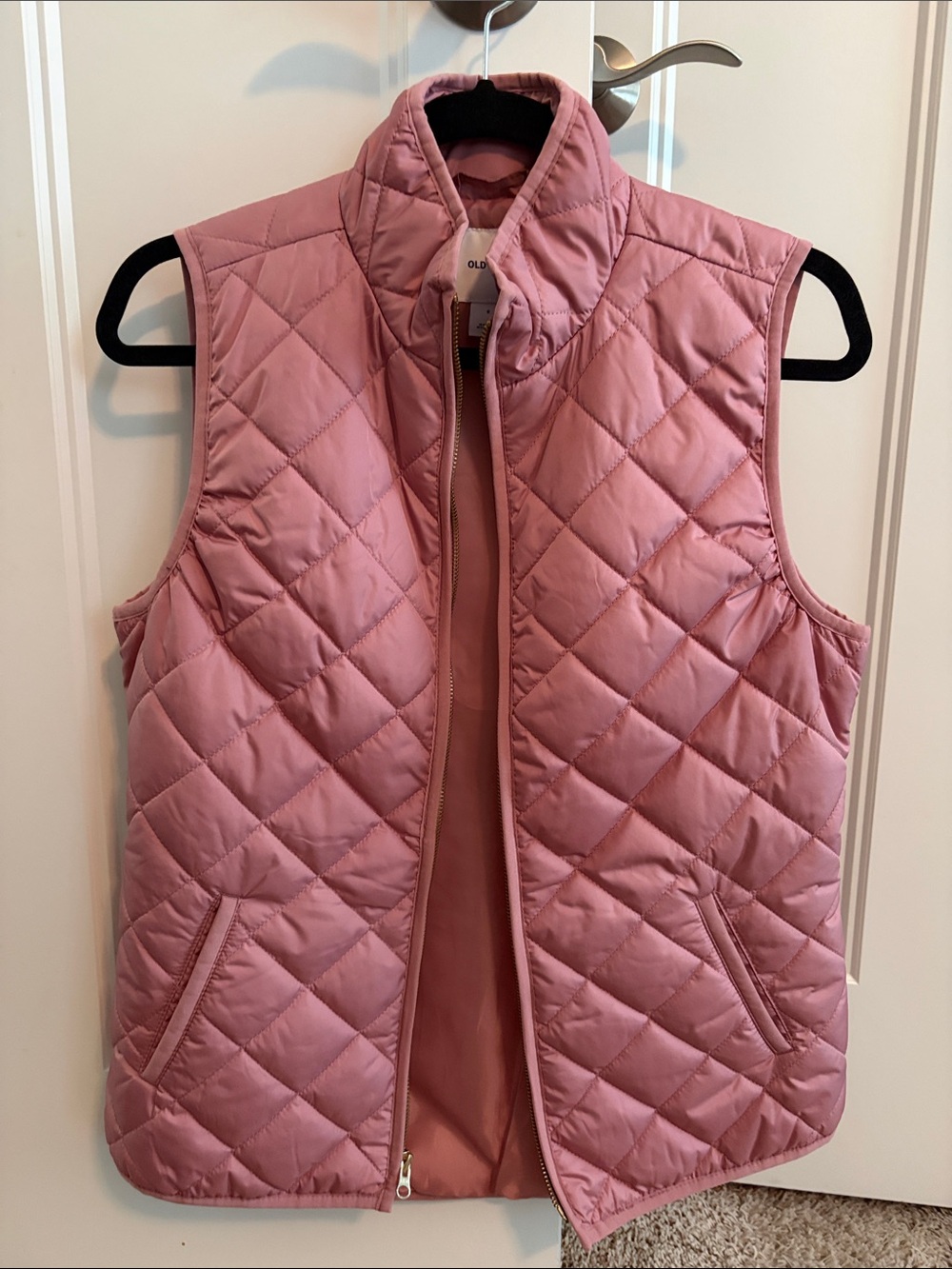Old Navy Quilted Pink Women's Vest
